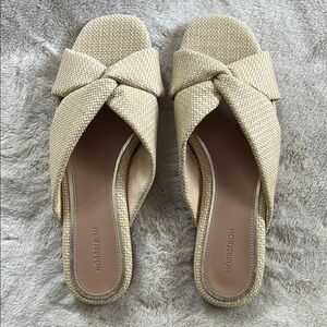 Nordstrom Women's Cream Sandals